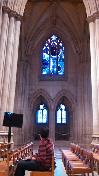 Nat Cathedral Space Window