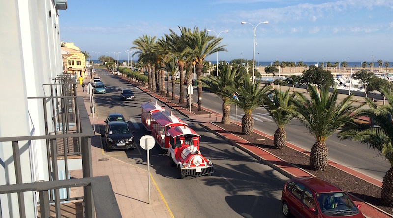 tourist train denia spain