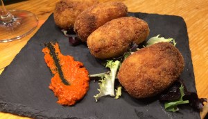 fish croquettes cava siglos valencia