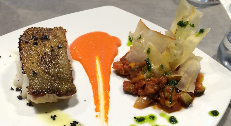 Tributo Valencia grilled cod bacalao plancha