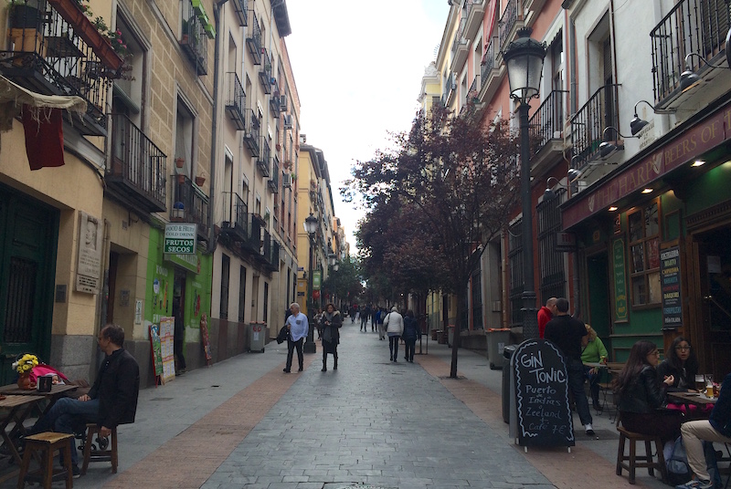 Madrid Calle de Las Huertas