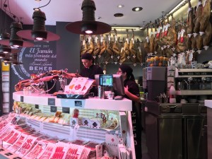 Beher Jamon shop Valencia Spain