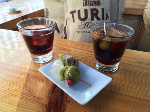 Vermouth and banderilla Mi Cub Valencia