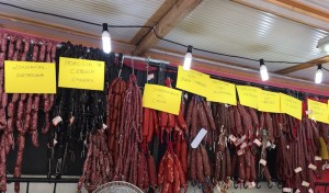 sausages utiel requena valencia spain