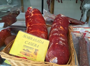 Sobrasada casera utiel valencia spain sausage