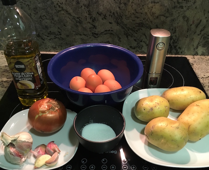 Spanish Tortilla Ingredients