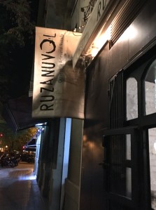 Ruzanuvol Italian Craft Beer Sign Valencia Spain