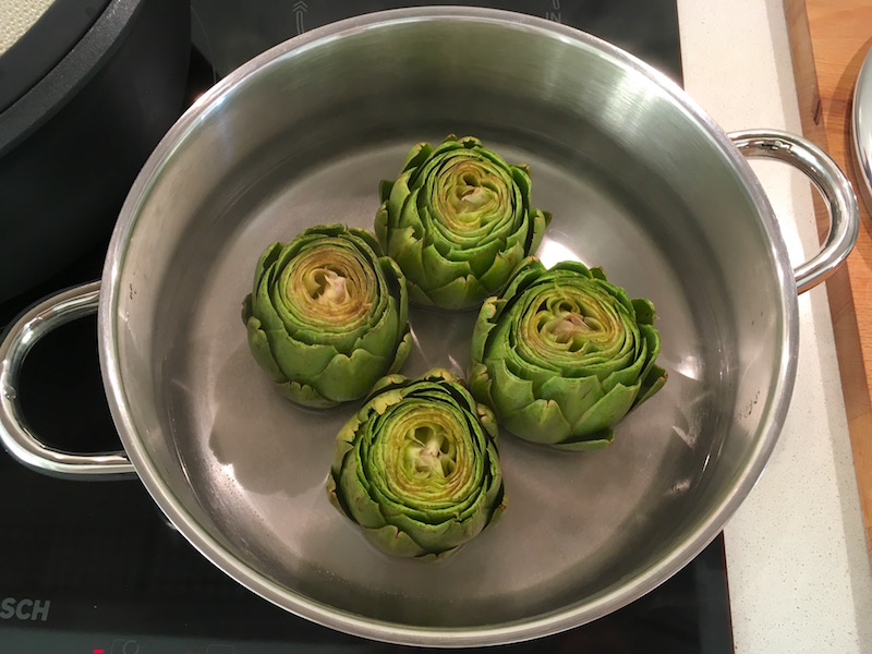 artichokes-steaming
