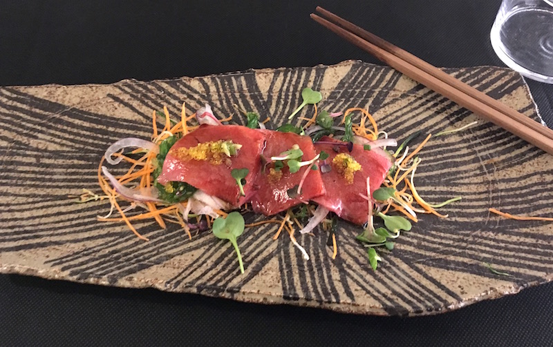 Ventresca sashimi Kamon Valencia Spain