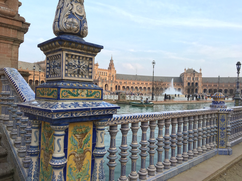 Tiles Sevilla Plaza de Espana Spain