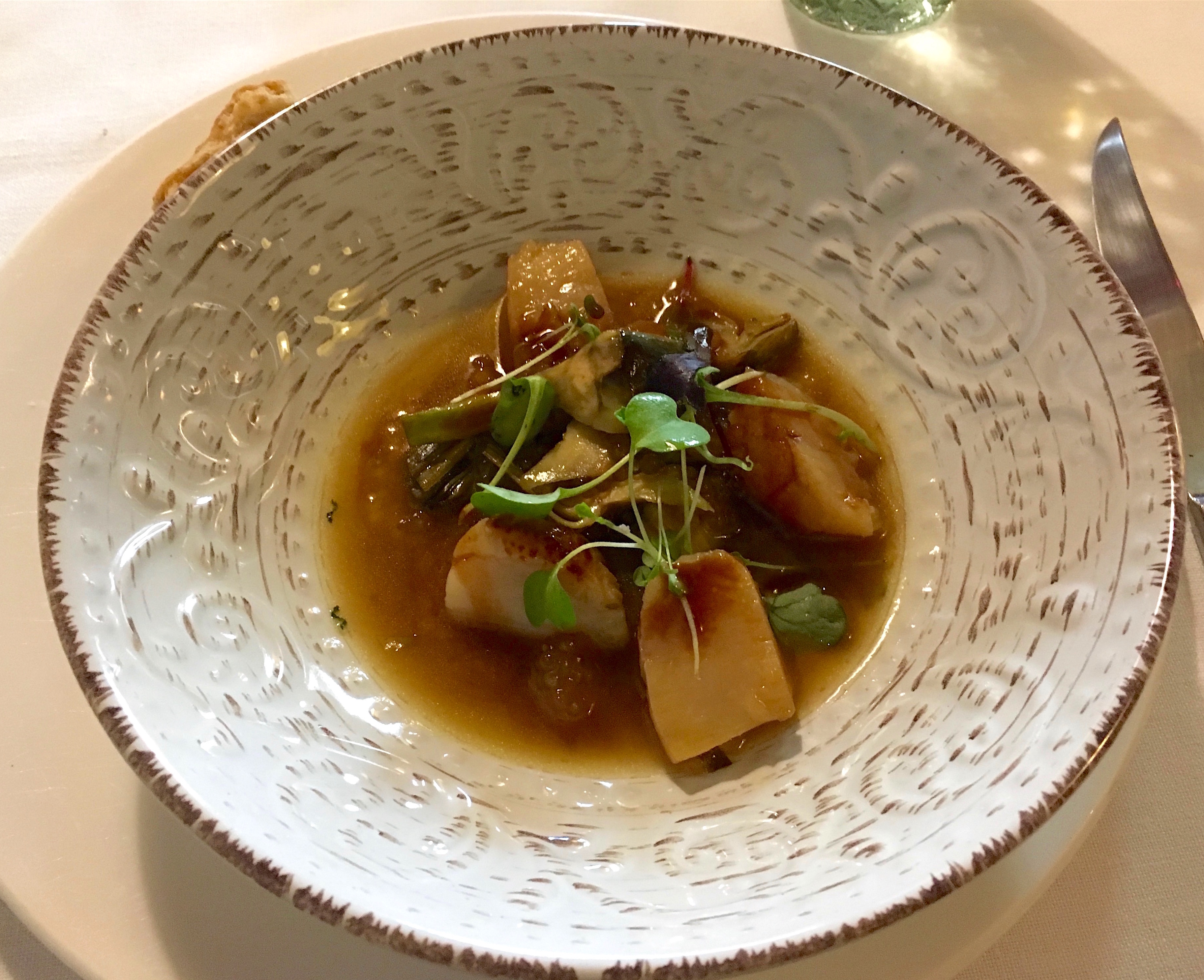 Grilled Scallops Canela y Clava Xativa Spain