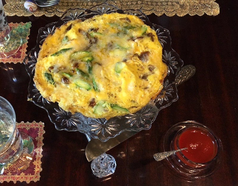 asparagus frittata 10 Clarke Frederick MD