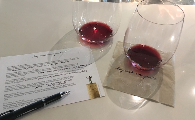 Big-Cork-Vineyards-Tasting-Notes