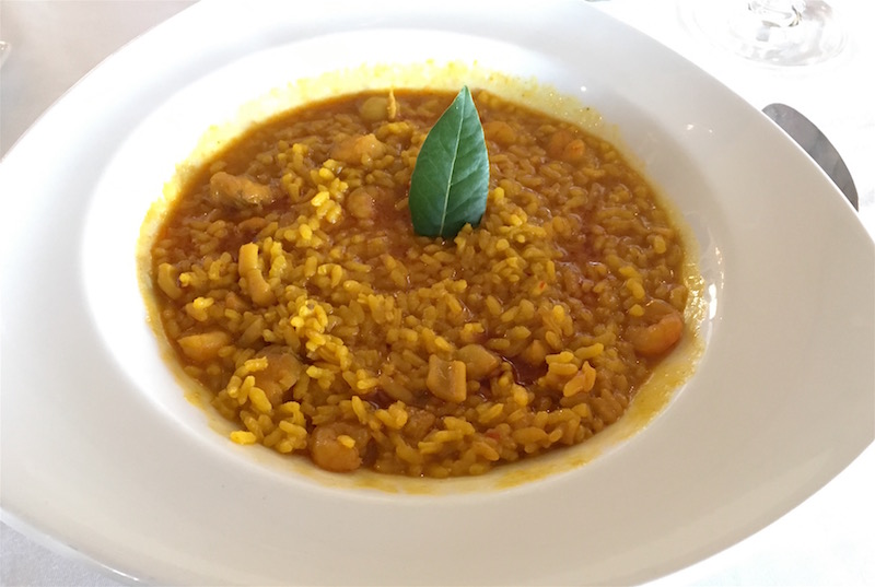 arroz meloso El Mirador de Sagunto