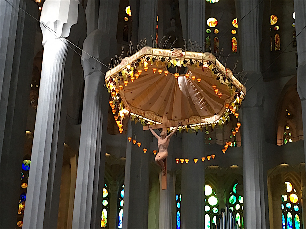 Crucifixion of Christ Sagrada Familia Barcelona