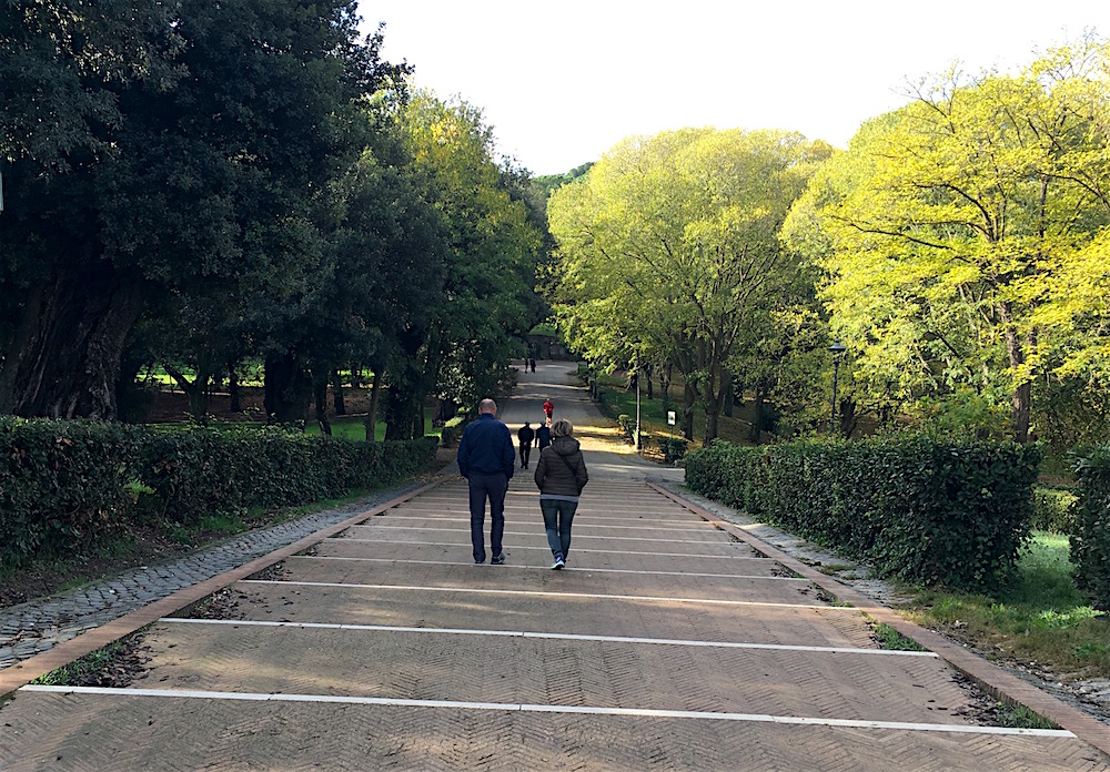 Villa Borghese Garden Path