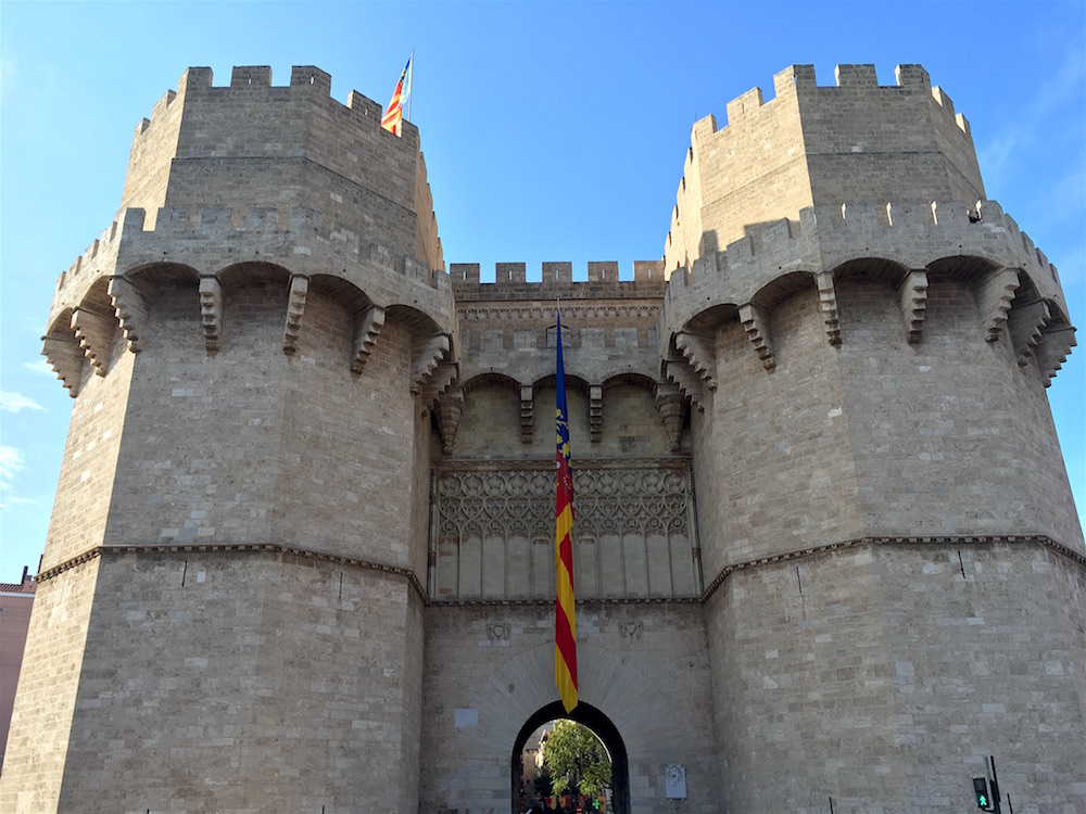 Torres de Serranos Valencia Spain