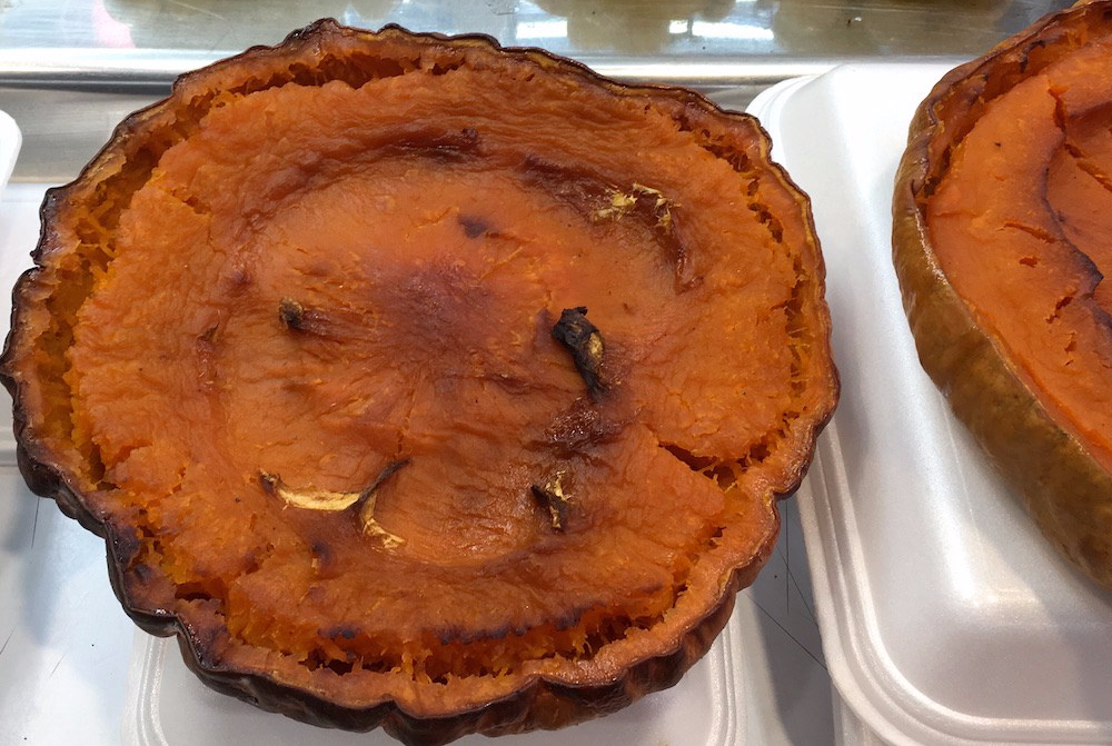 Calabaza asada Roasted Pumpkin Mercado Spain