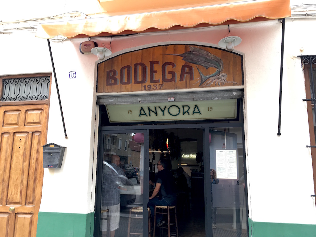 Anyora Bodega Restaurant Valencia Spain