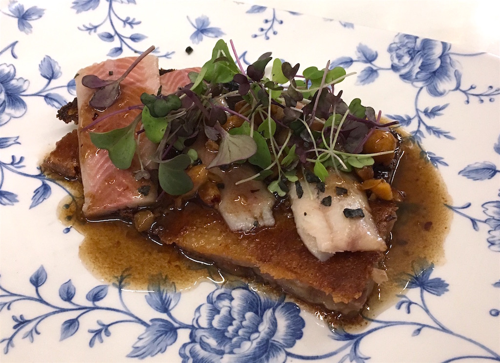 Anyora Bodega pork snout smoked eel