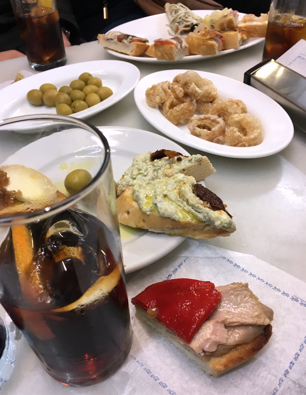 Vermouth tapas Los Gatos Madrid