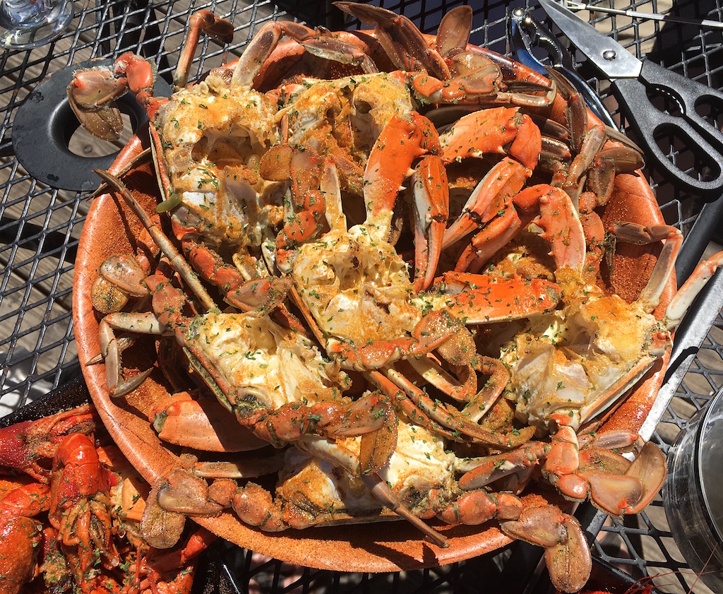 garlic crabs crab stop sebastian florida