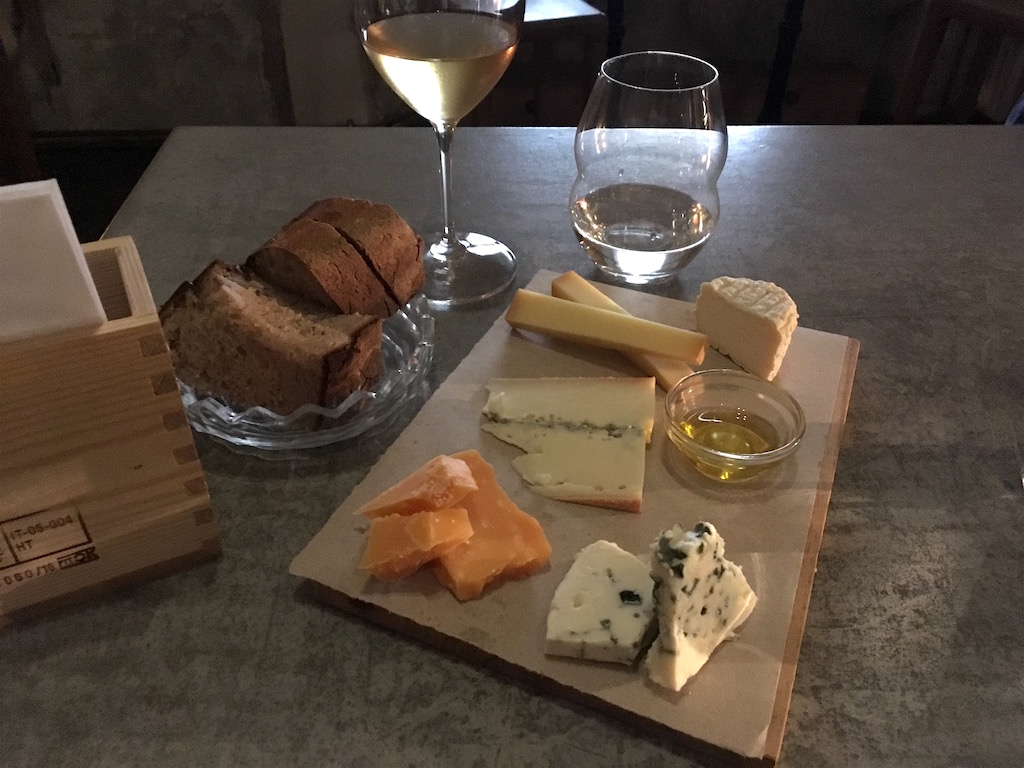 Bokovka Wine Bar Cheese Plate Prague