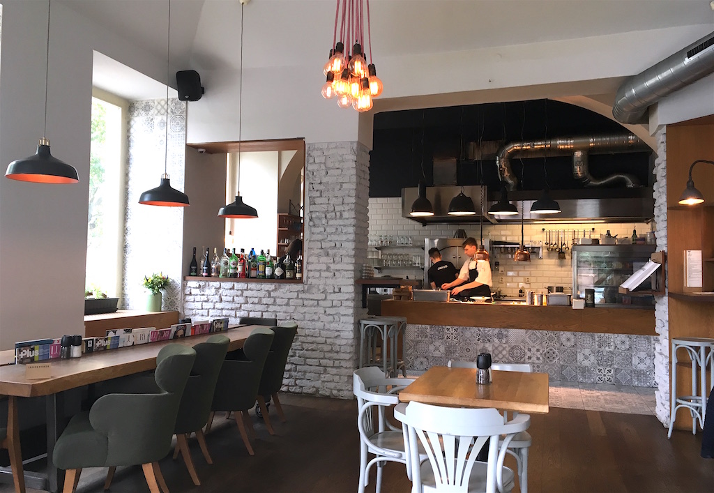 Nejen Bistro Open Kitchen Prague Czechia