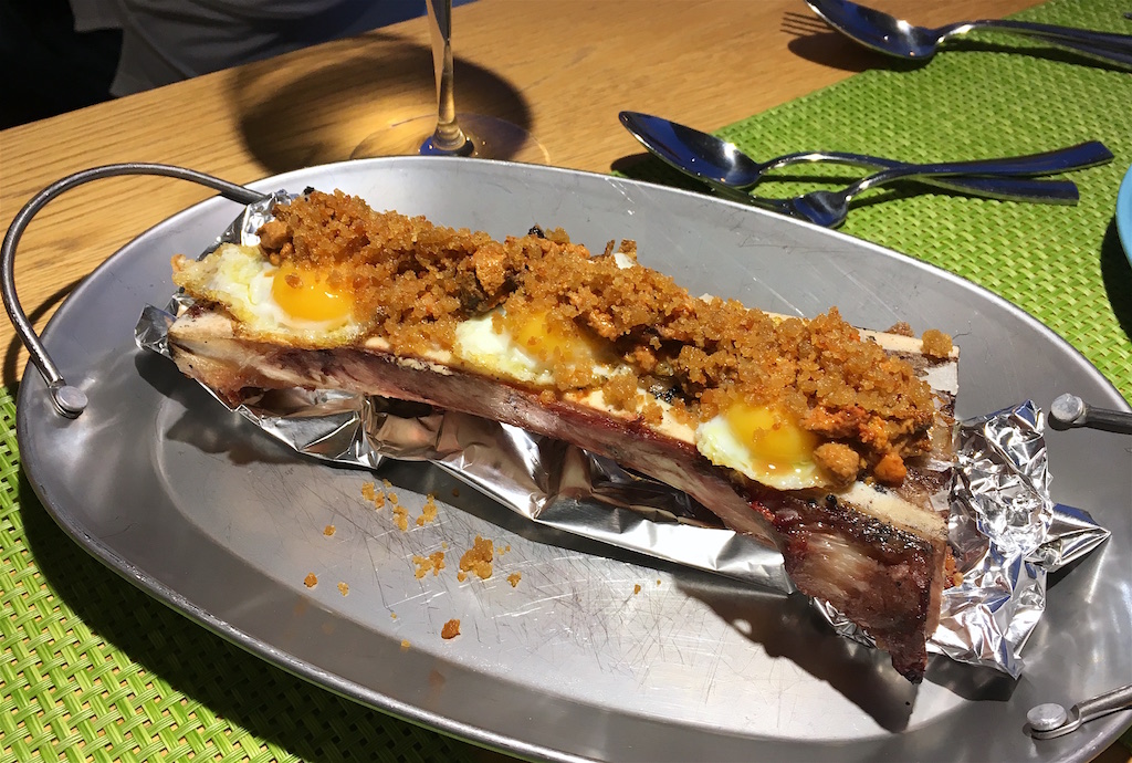 salgadoiro marrow bone urchin quail eggs