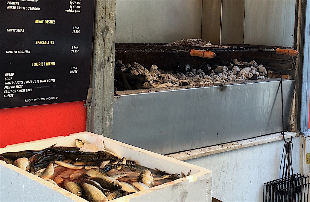 sardines grill Matosinhos Portugal