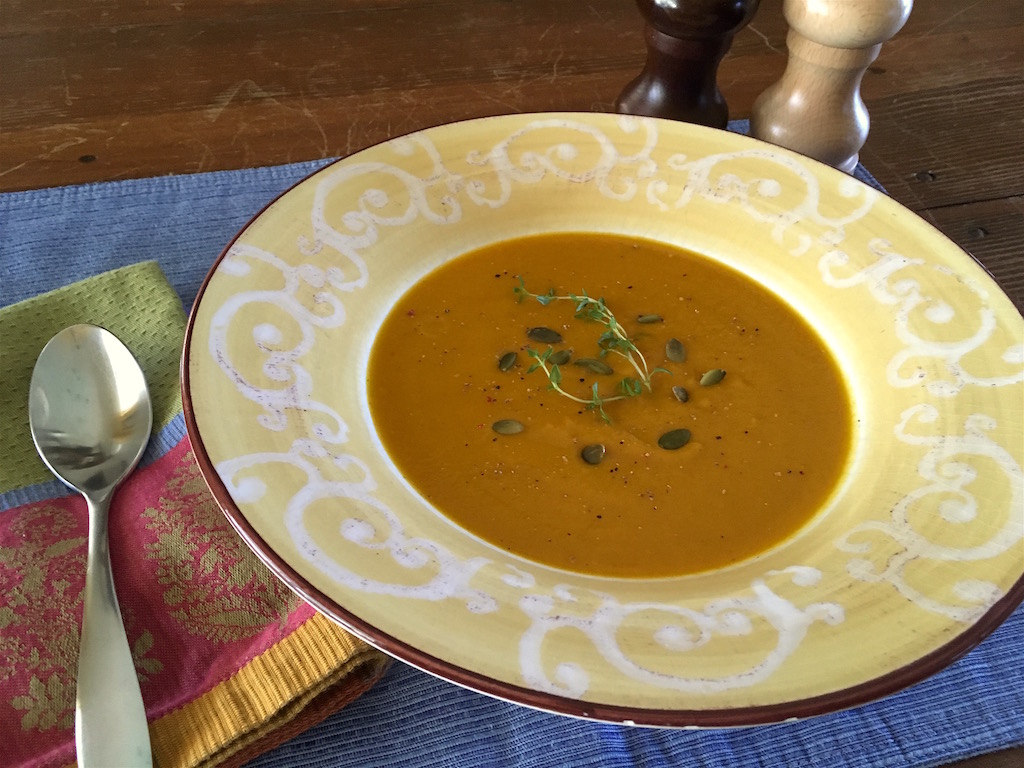 Spicy Carrot Soup with Ginger and&nbsp;Curry