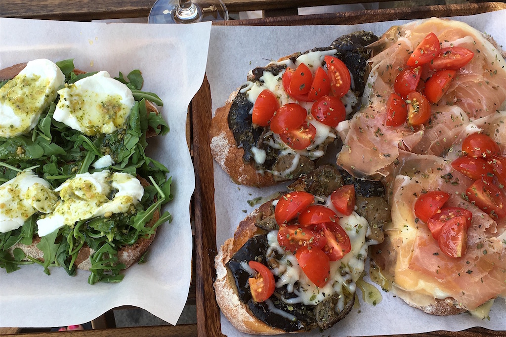 tostas open sandwiches aduela taberna porto