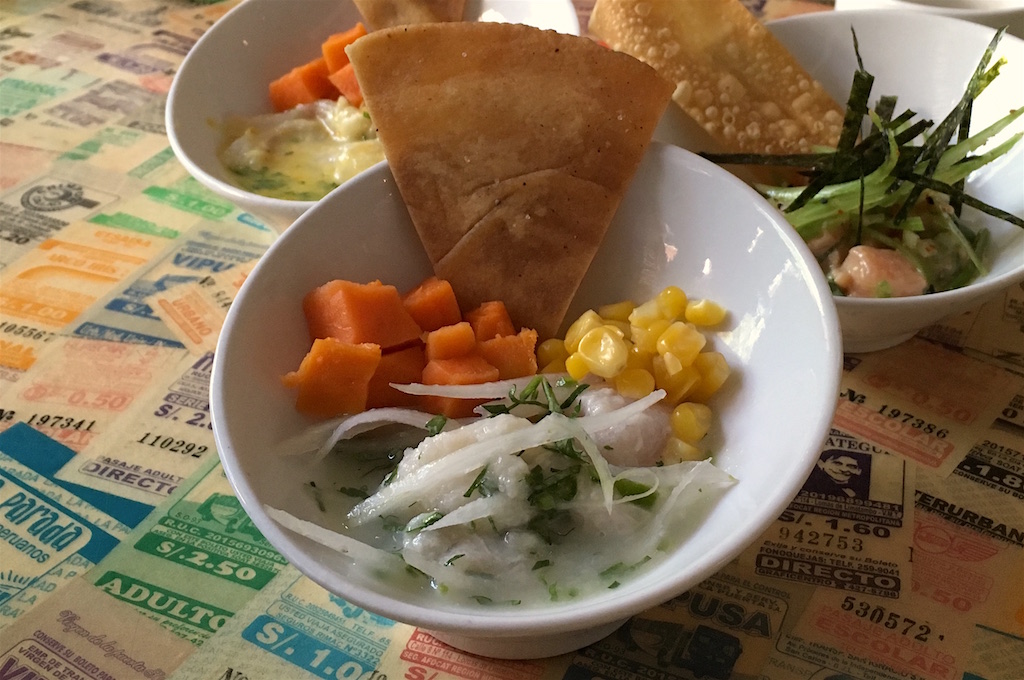 Peruvian ceviche la parada san miguel mexico
