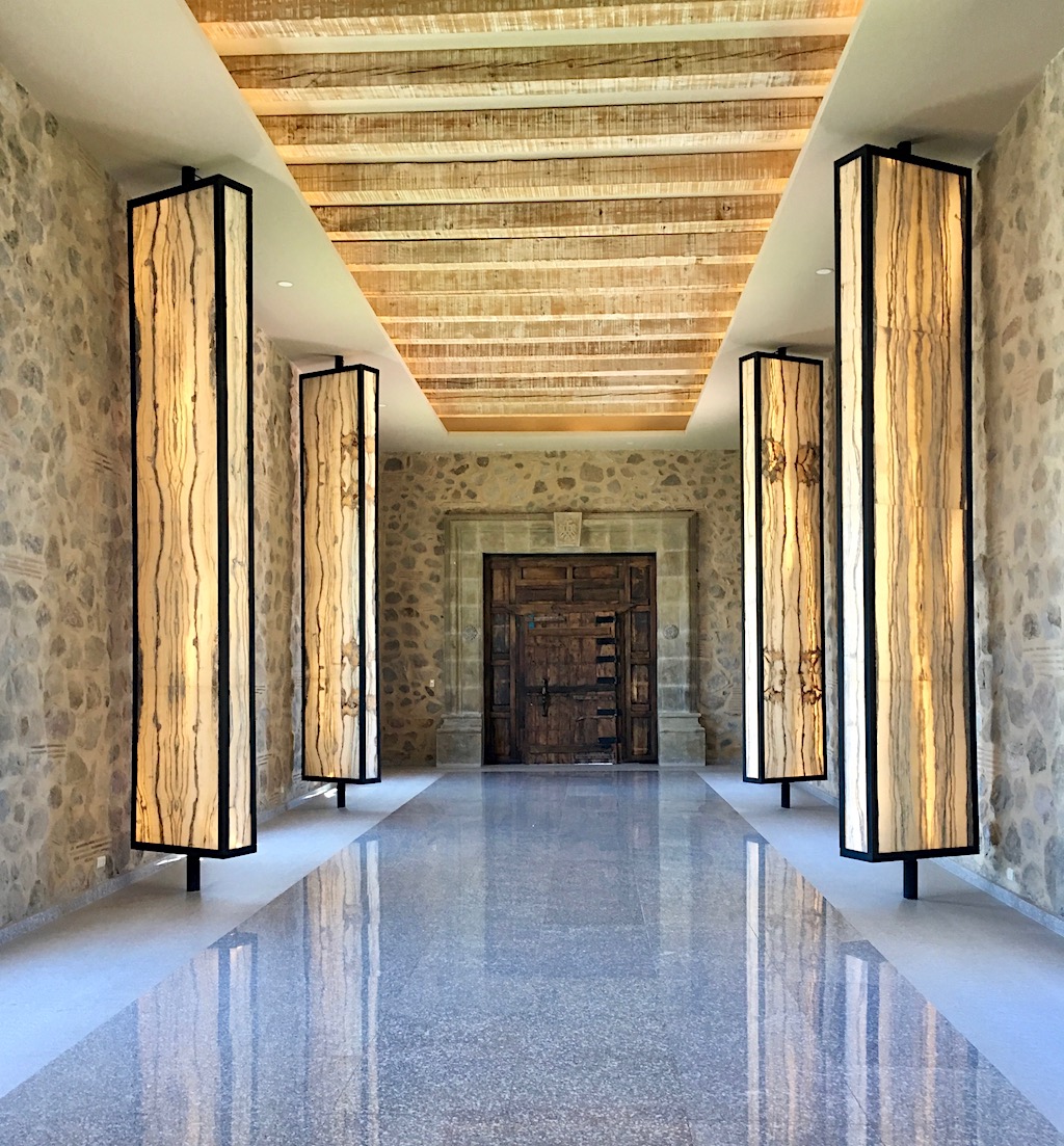 Tres Raices winery entrance hall