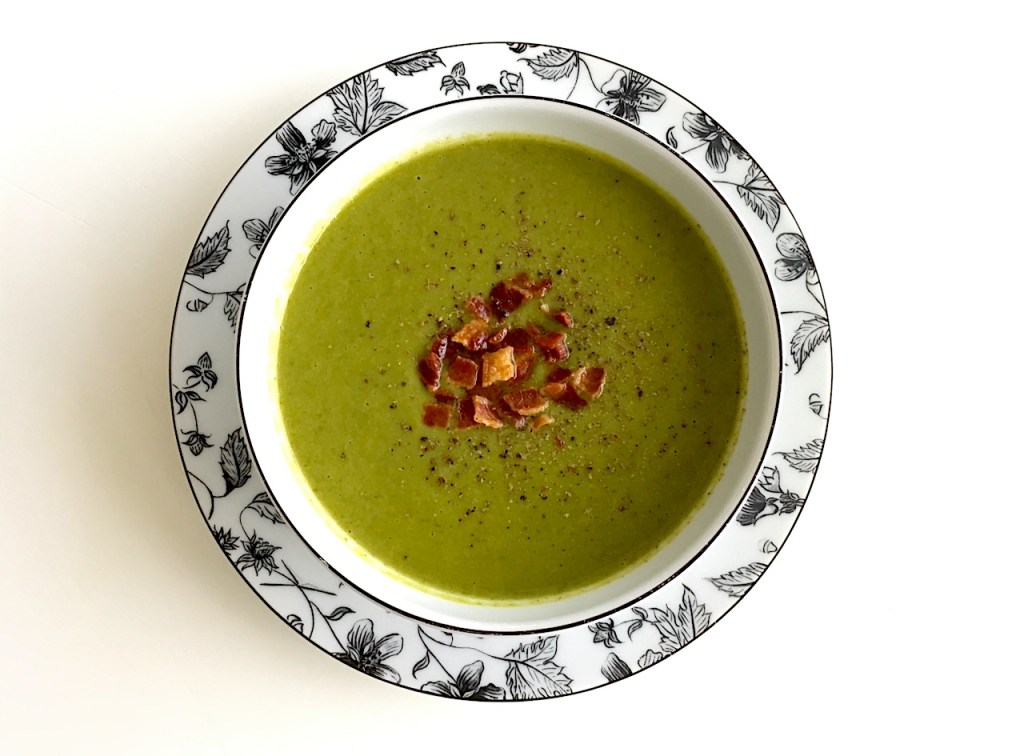 Pea Soup with Fennel and Greens